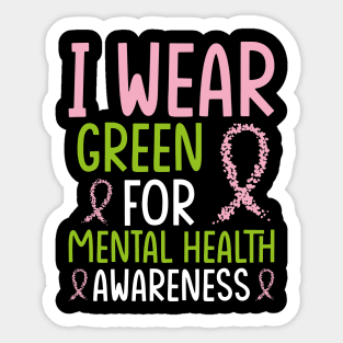 Mental Health Matters End The Stigma Psychology Therapy Sticker